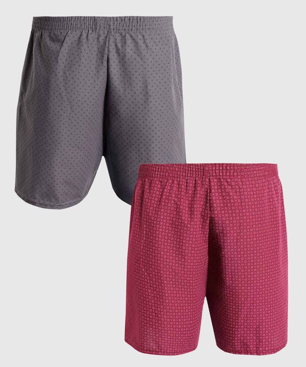 Pack X 2 Boxer Amplios Estampados
