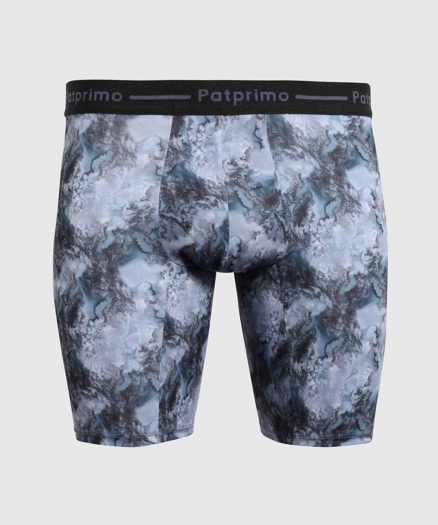 B&oacute;xer Medio con Estampado Abstracto para Hombre