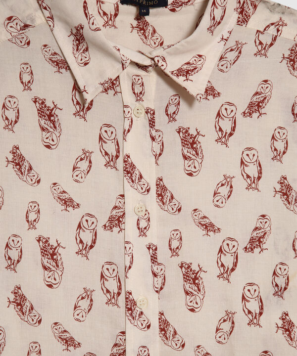 Blusa  Estampada Manga Larga image number null