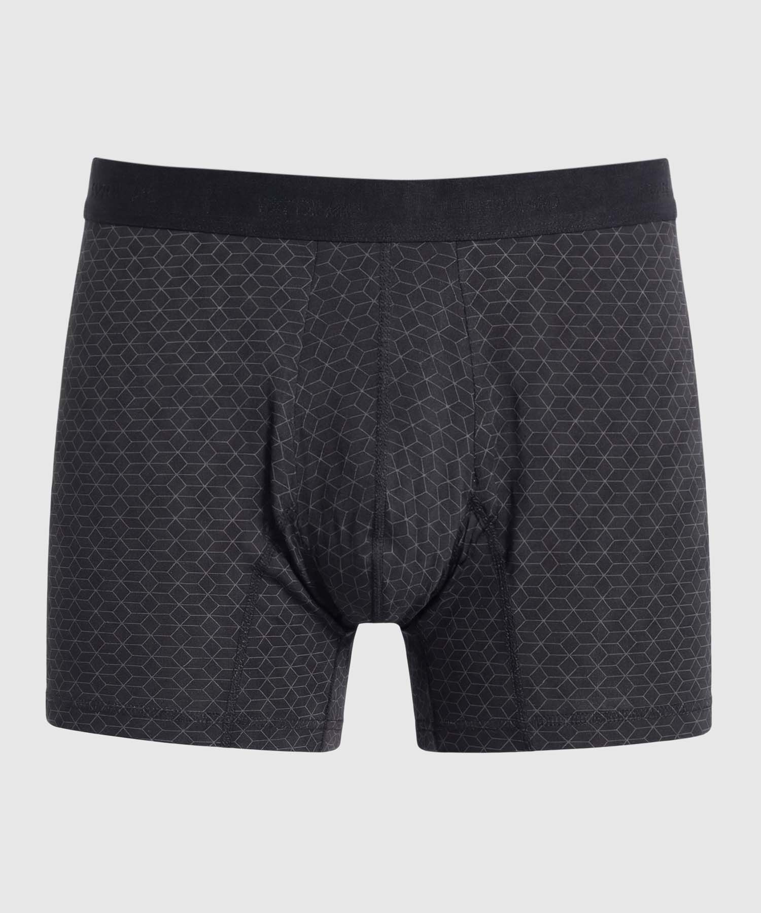 B&oacute;xer Medio Con Estampado Para Hombre