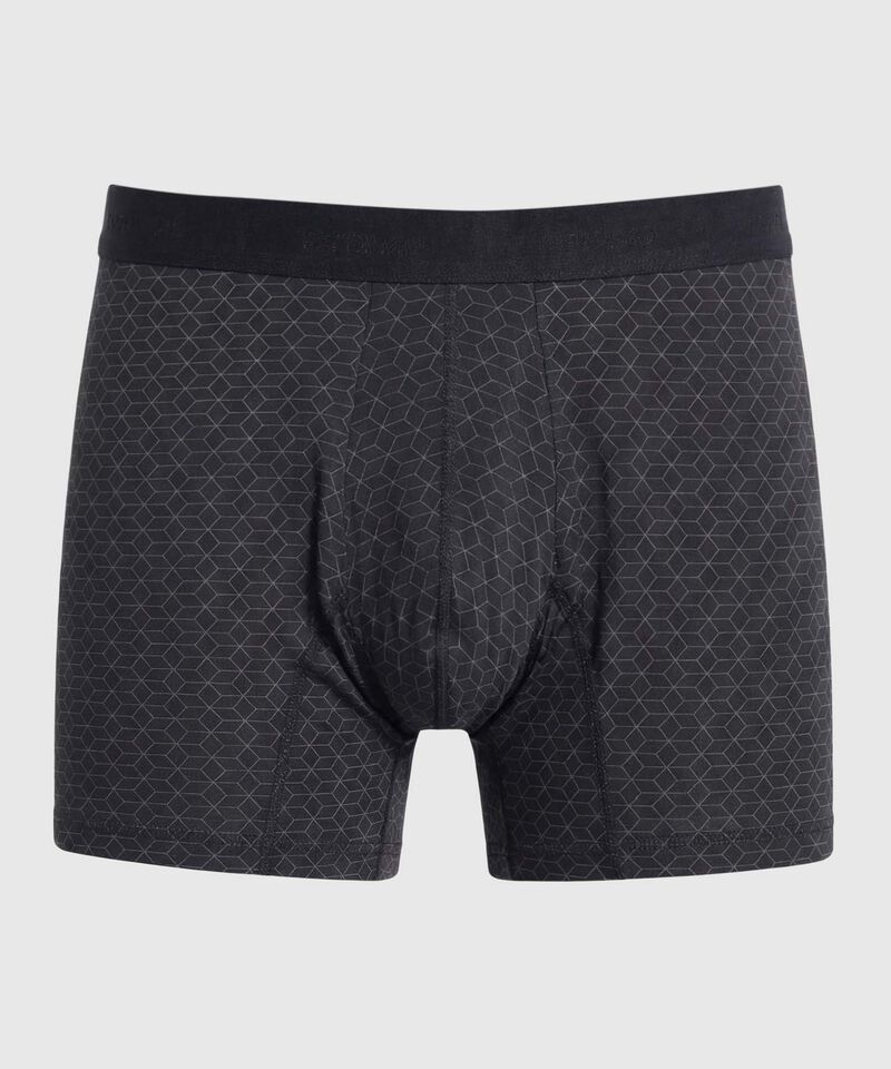 B&oacute;xer Medio Con Estampado Para Hombre