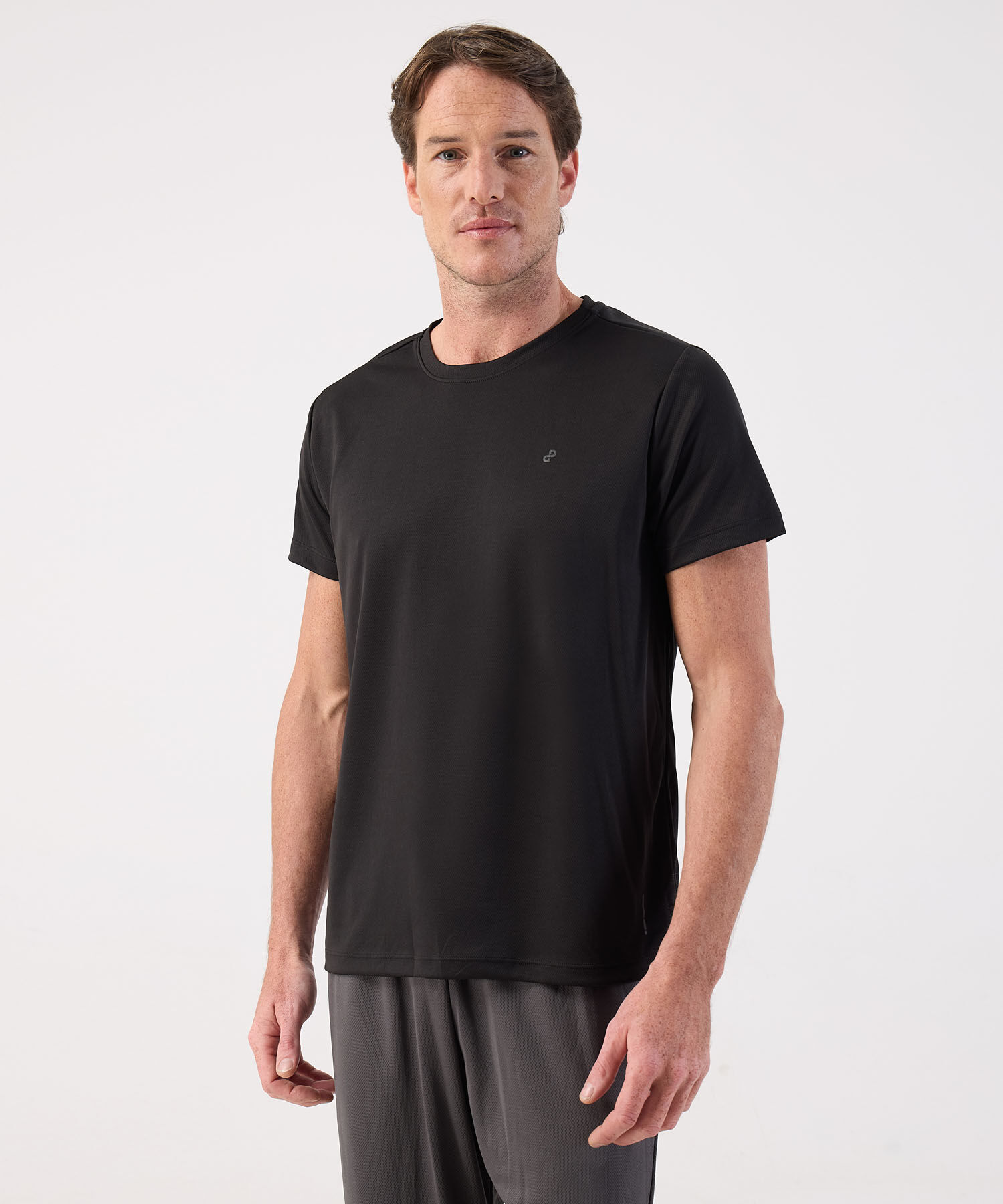 Camiseta Mc Unicolor  Texturizada