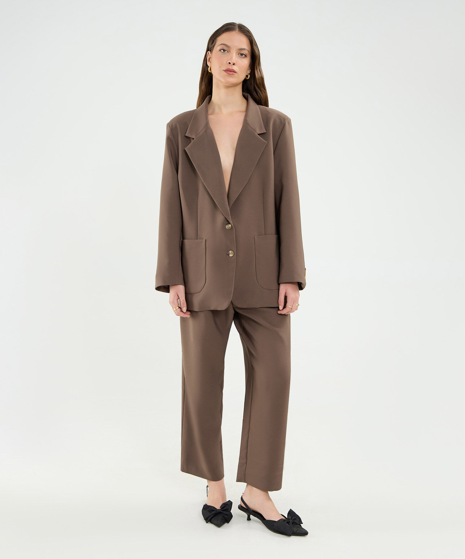 Blazer Oversize Unicolor