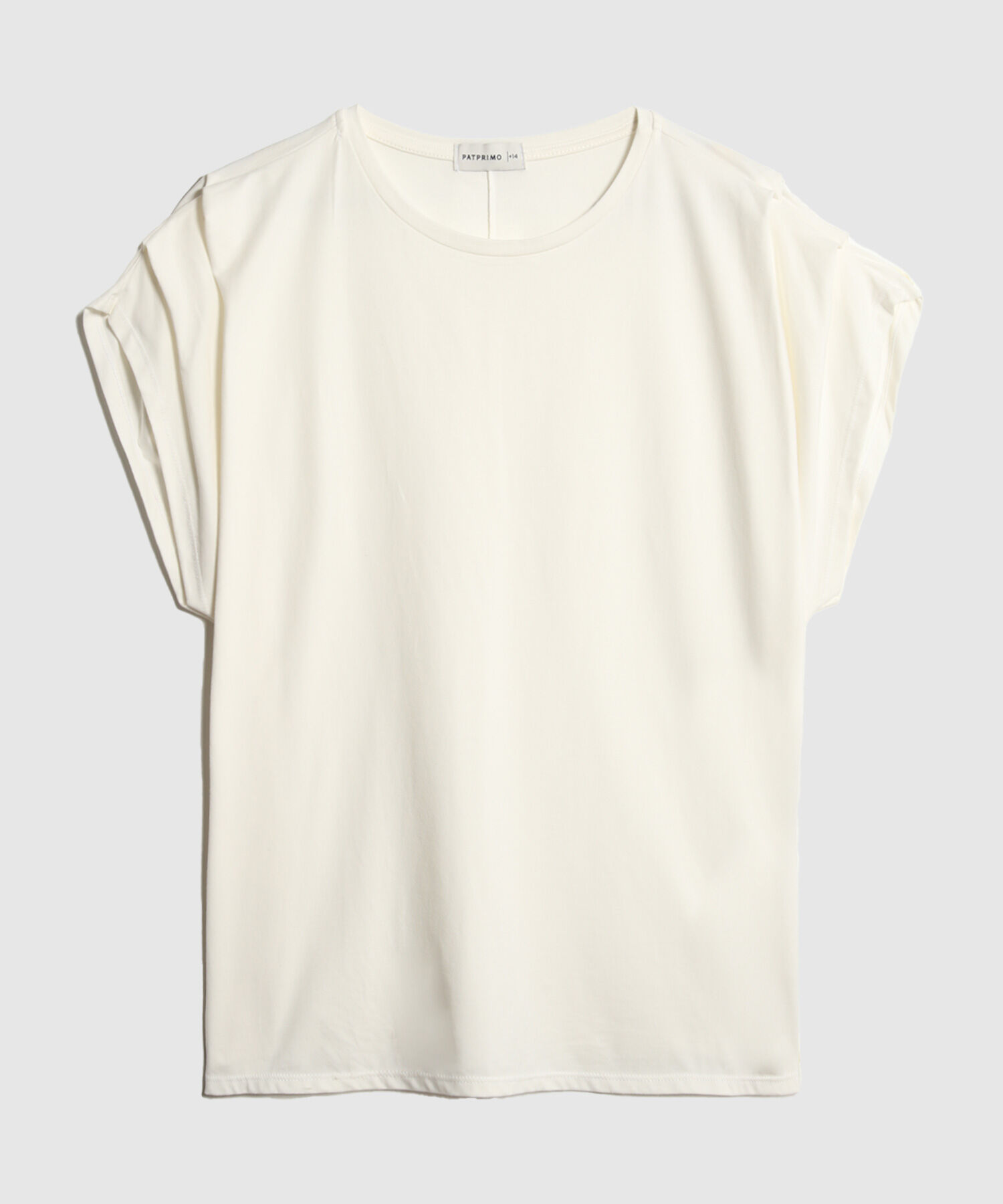 Camiseta Manga Corta Con Detalle