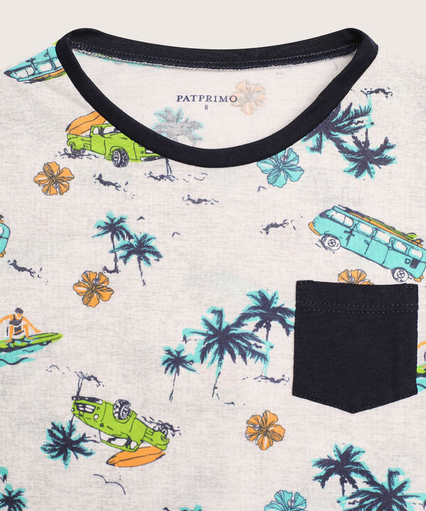 Pijama Camiseta Estampada