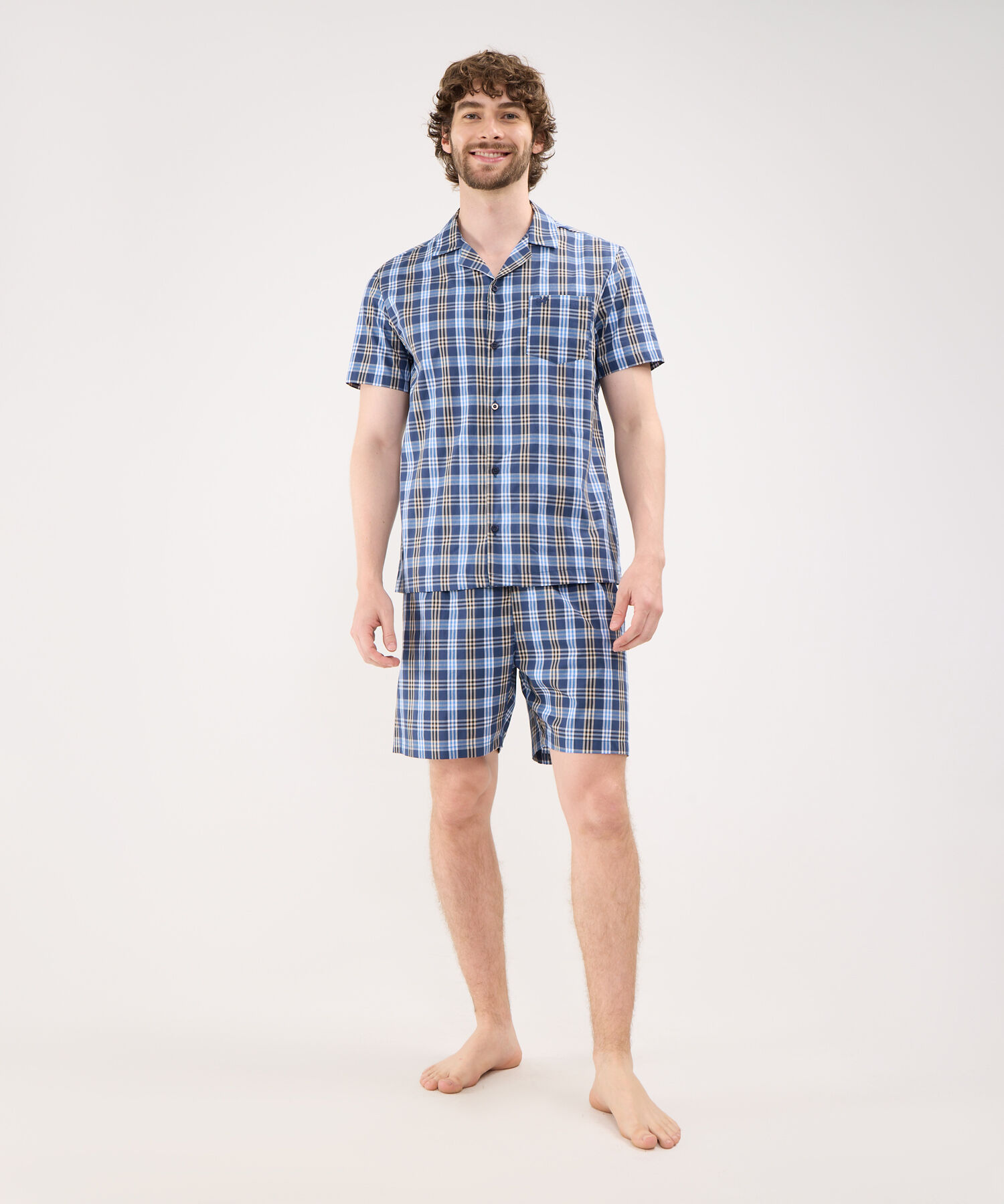 Conjunto de Pijama a Cuadros