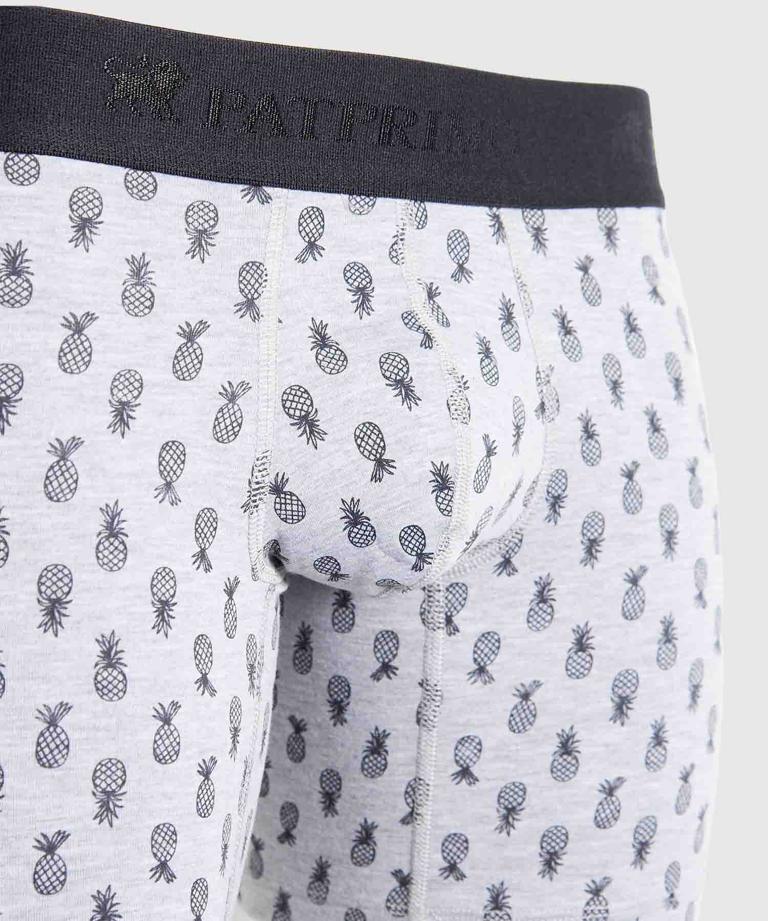 Boxer Para Hombre Clásicos Estampados En Algodón 