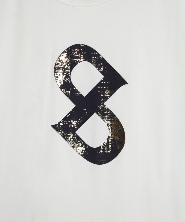 Camiseta Estampado Metalizado image number null