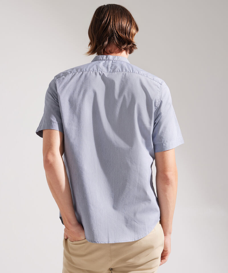 Camisa Manga Corta con Cuello Neru