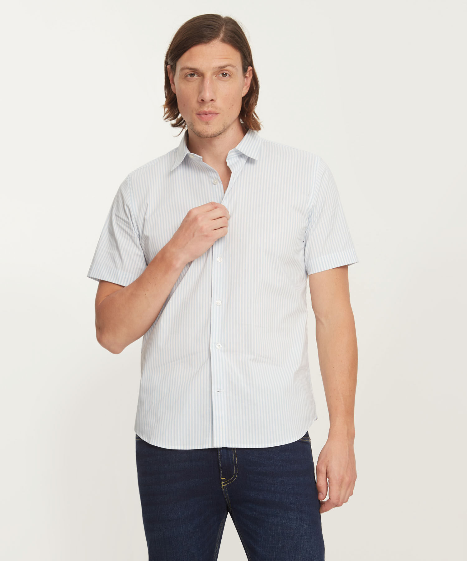 Camisa Manga Corta a Rayas Compra ahora Patprimo