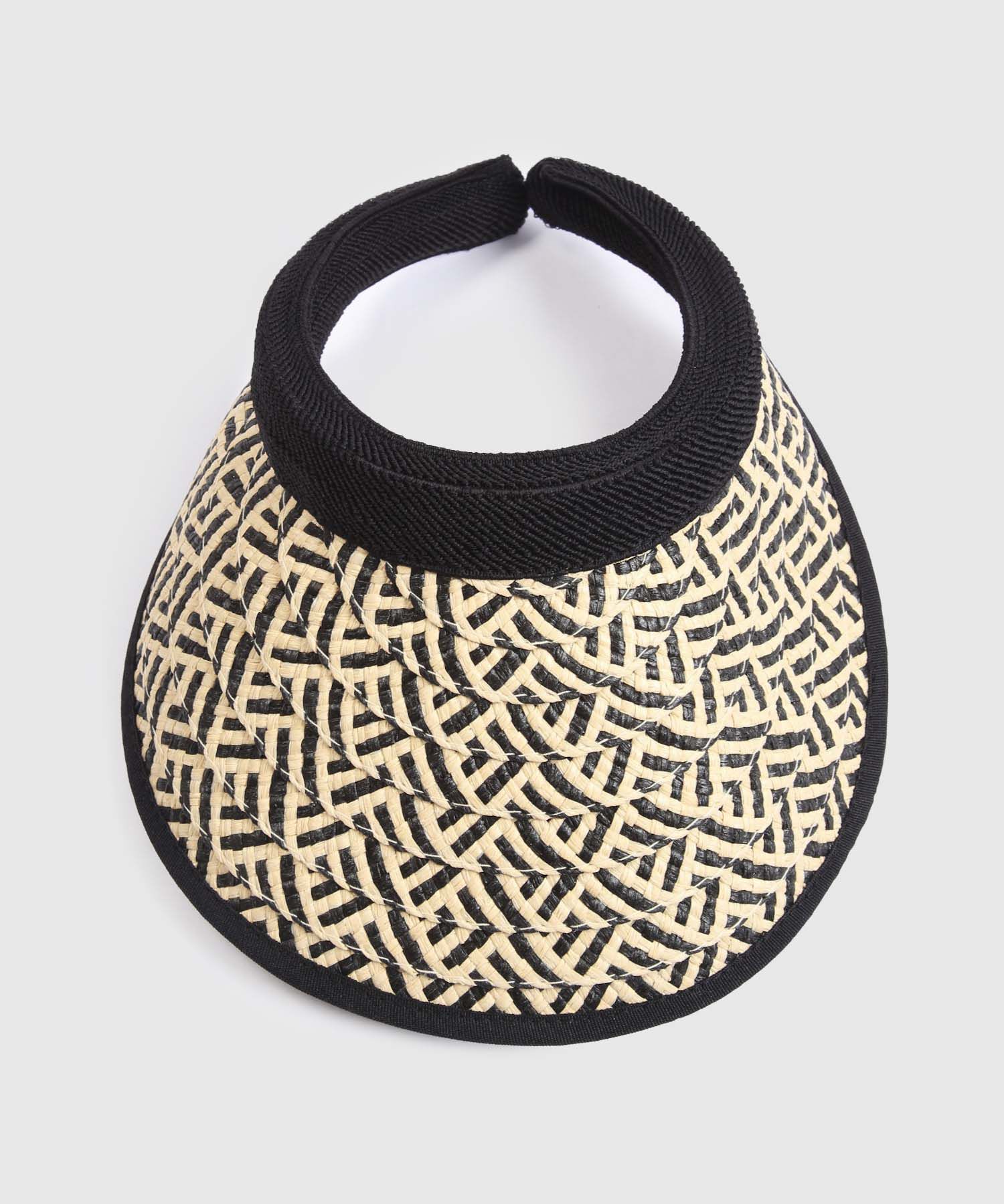 Visera en Paja Bicolor