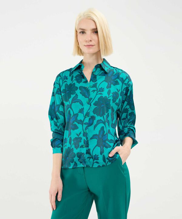 Camisa Estampada Manga Larga image number null