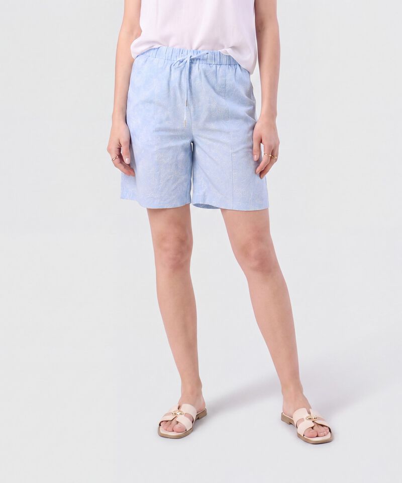 Bermuda Con Cord&oacute;n Ajustable Para Mujer