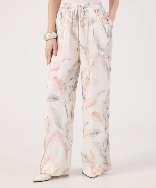 Pantalón Fluido Estampado image number null
