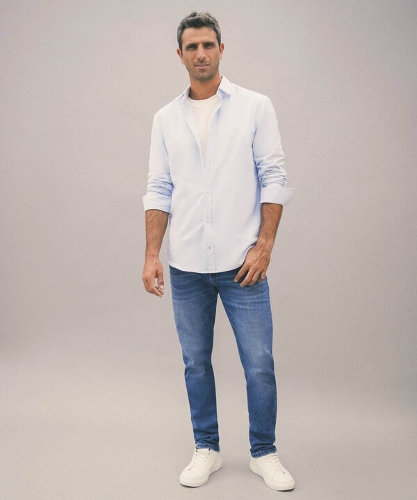 Jean Slim Para Hombre image number null