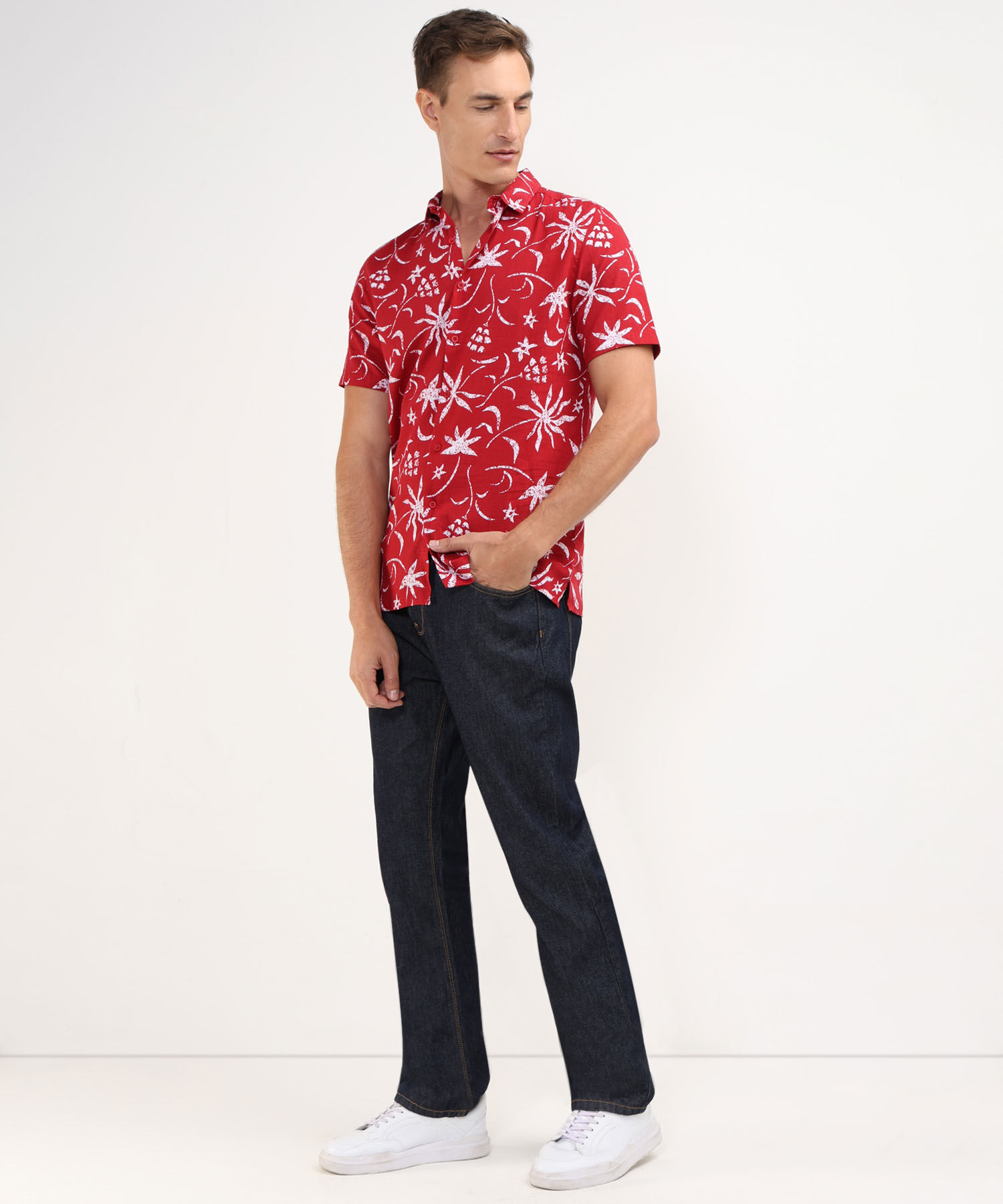 Camisa Manga Corta Estampada