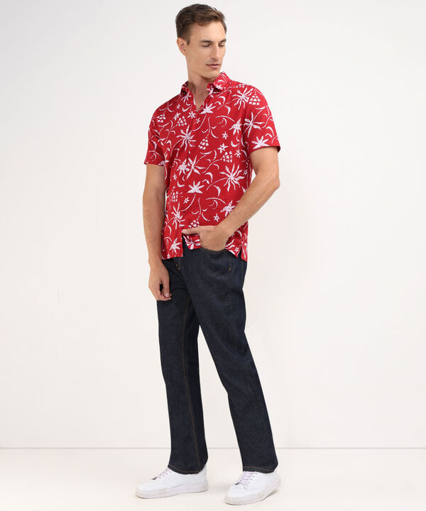 Camisa Manga Corta Estampada image number null