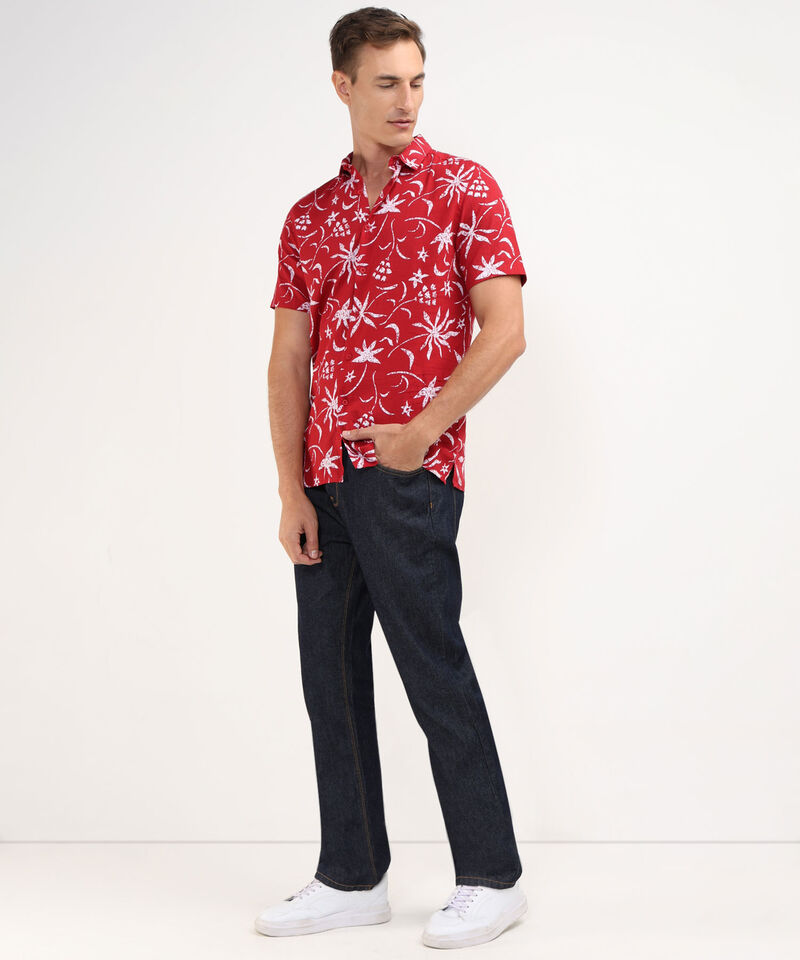 Camisa Manga Corta Estampada