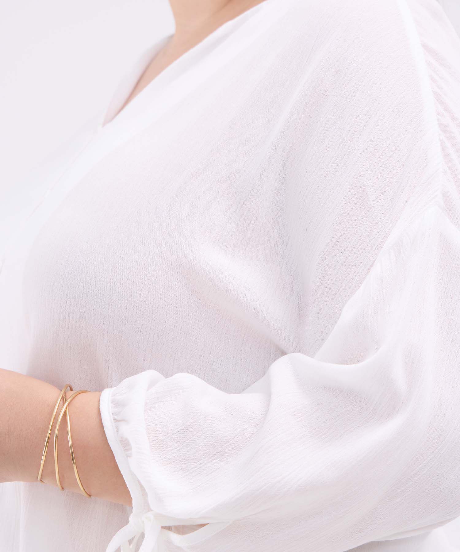 Blusa Manga ¾ Escotada