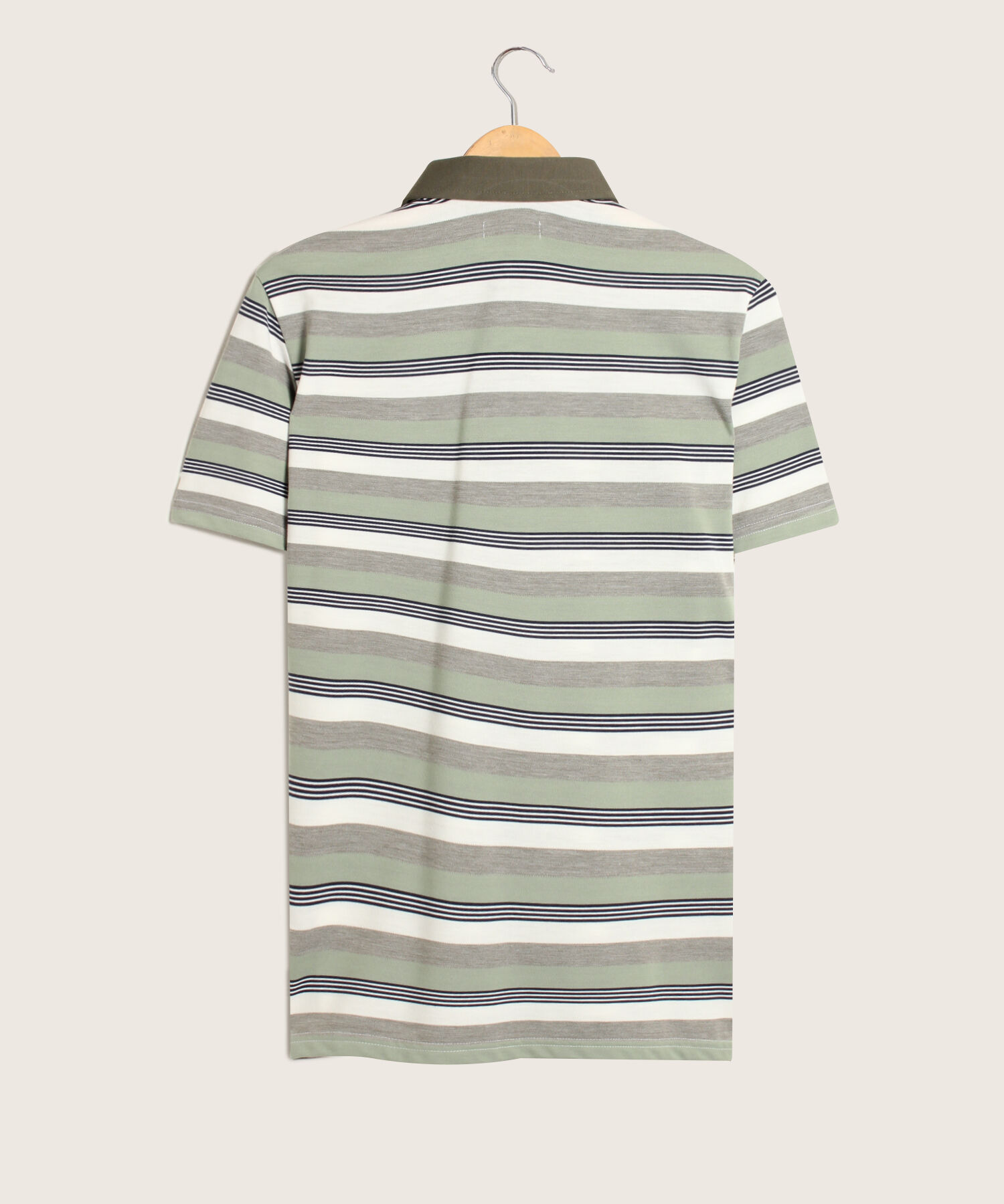 Polo Preteñida Cuello Duro