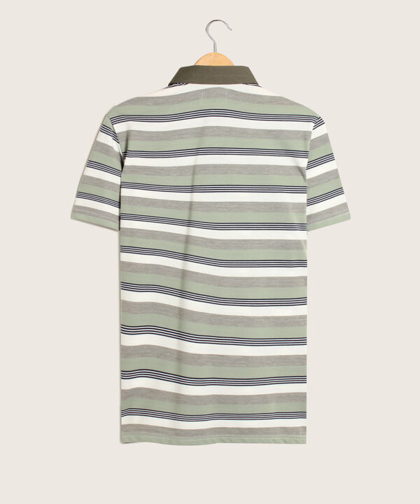 Polo Preteñida Cuello Duro