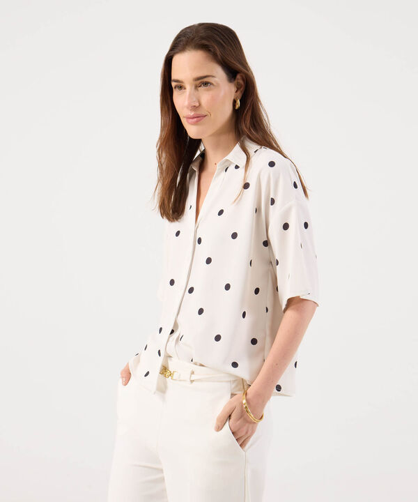 Camisa Manga Corta Estampada image number null