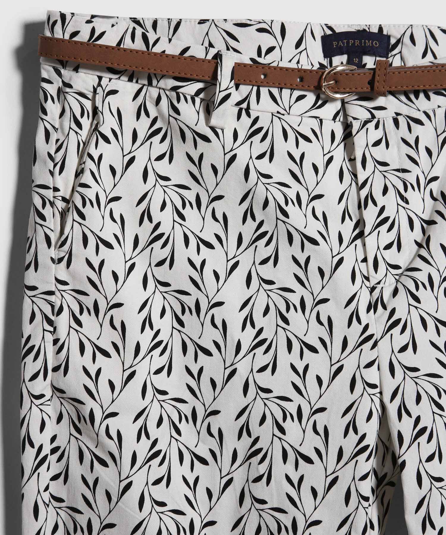 Pantalón Chino Estampado