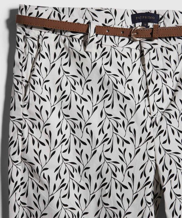Pantalón Chino Estampado