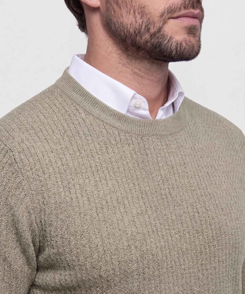 Buzo de Tejido Texturizado para Hombre