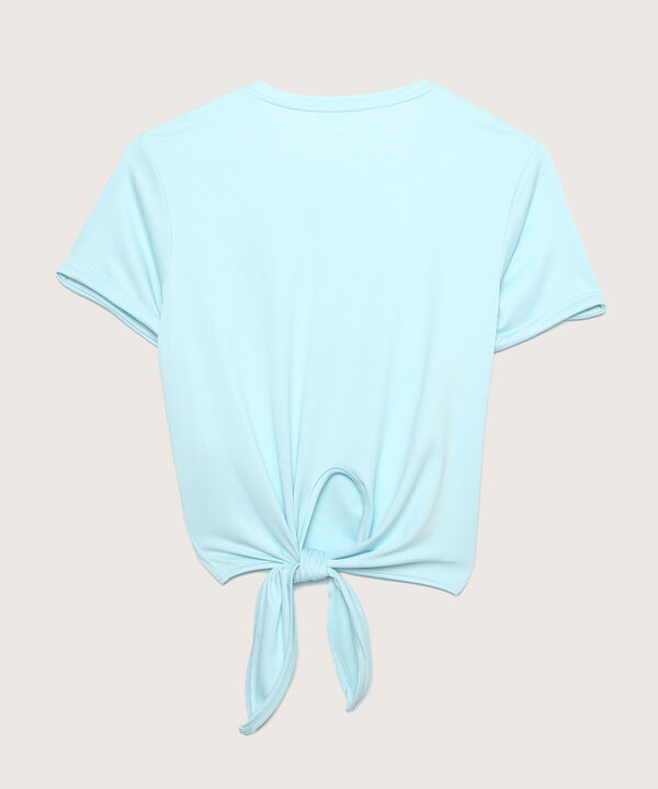 Camiseta Crop Top Manga Corta image number null
