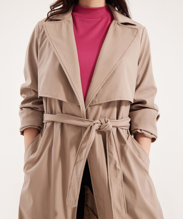 Gabardina Tipo Trench