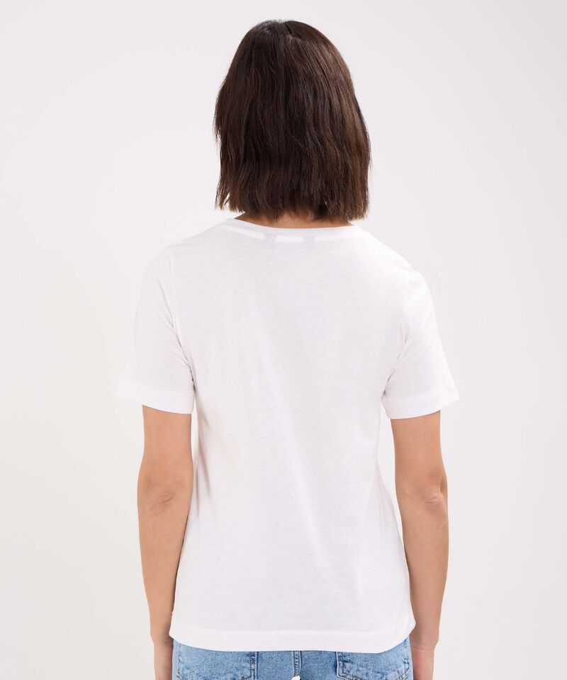 Camiseta Estampado Floral