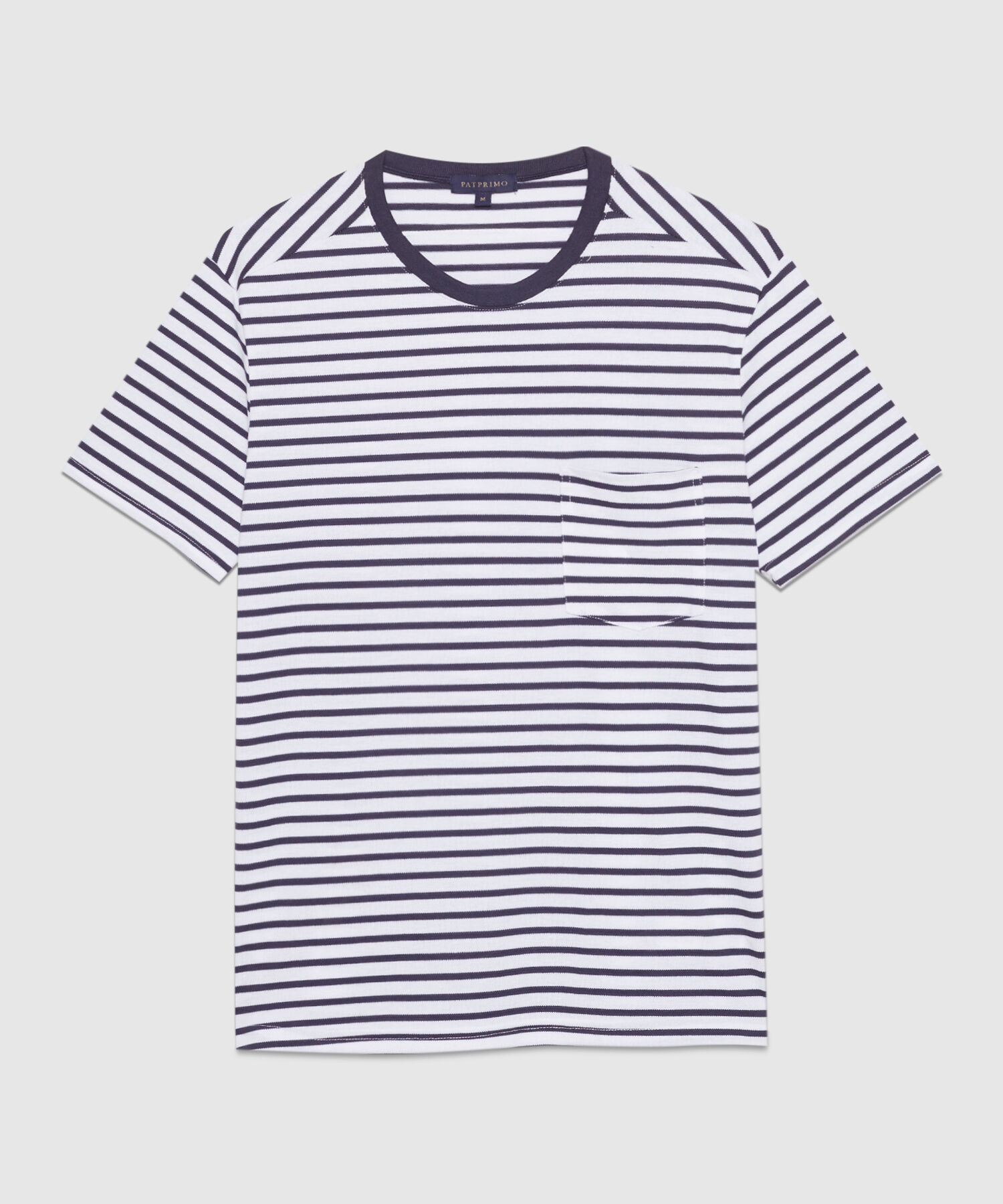 Camiseta Cuello Redondo Multirayas