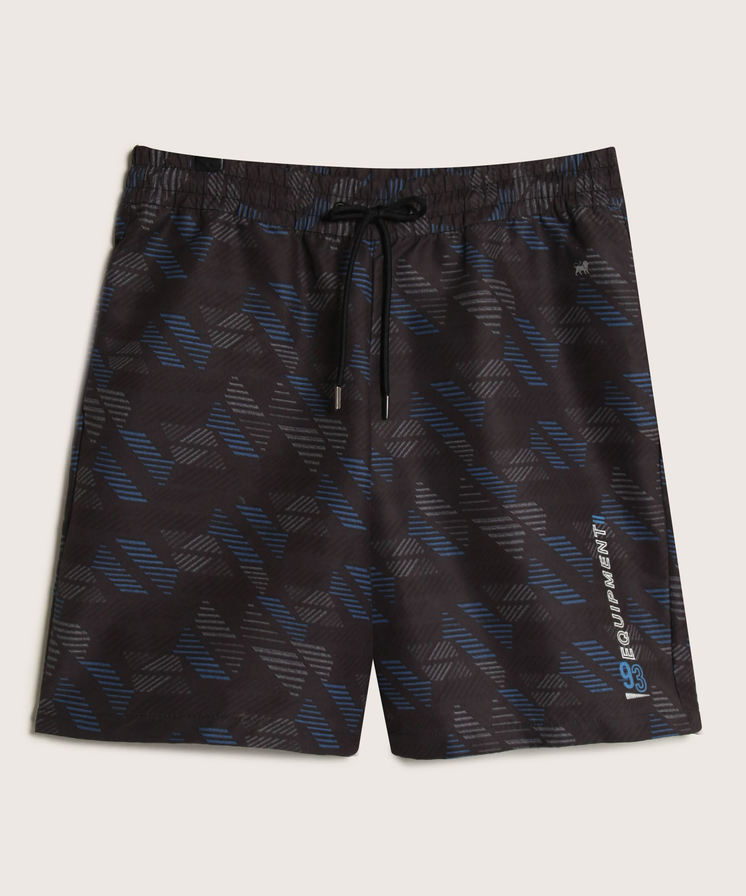 Bermuda Estampada Con Bolsillos