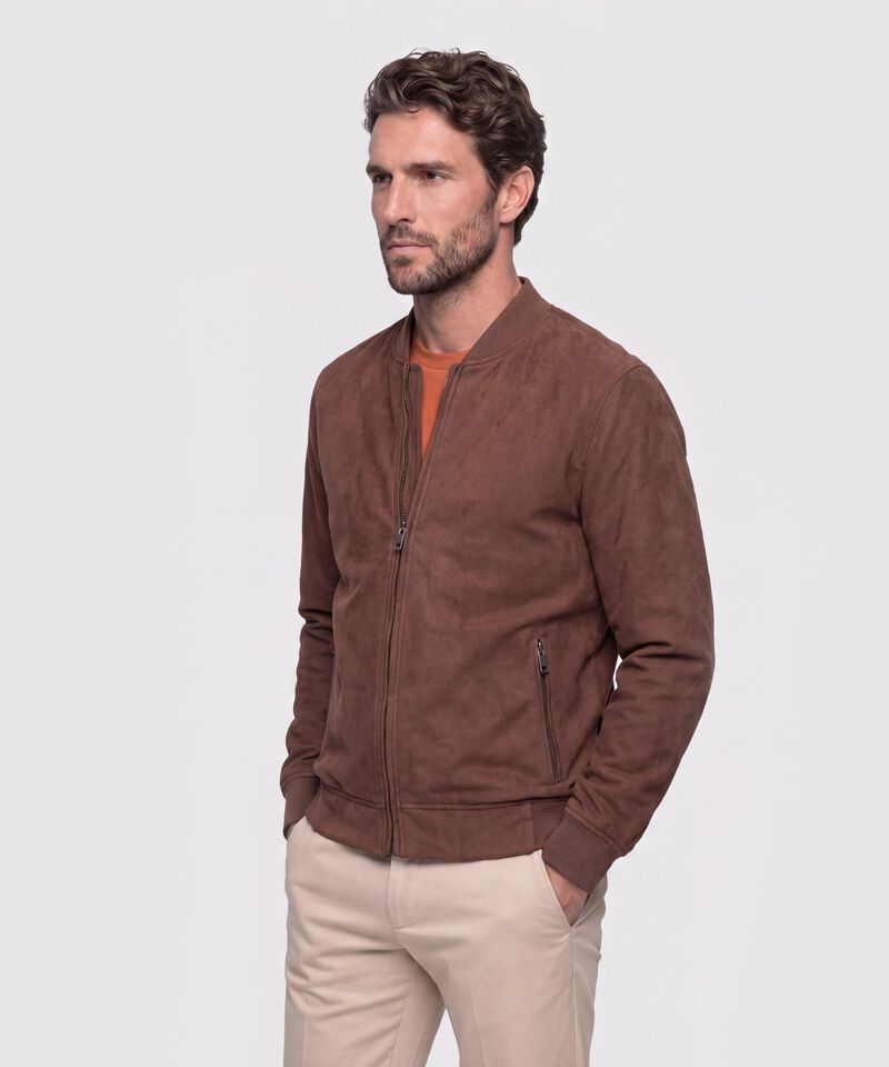 Chaqueta Tipo Bomber Para Hombre