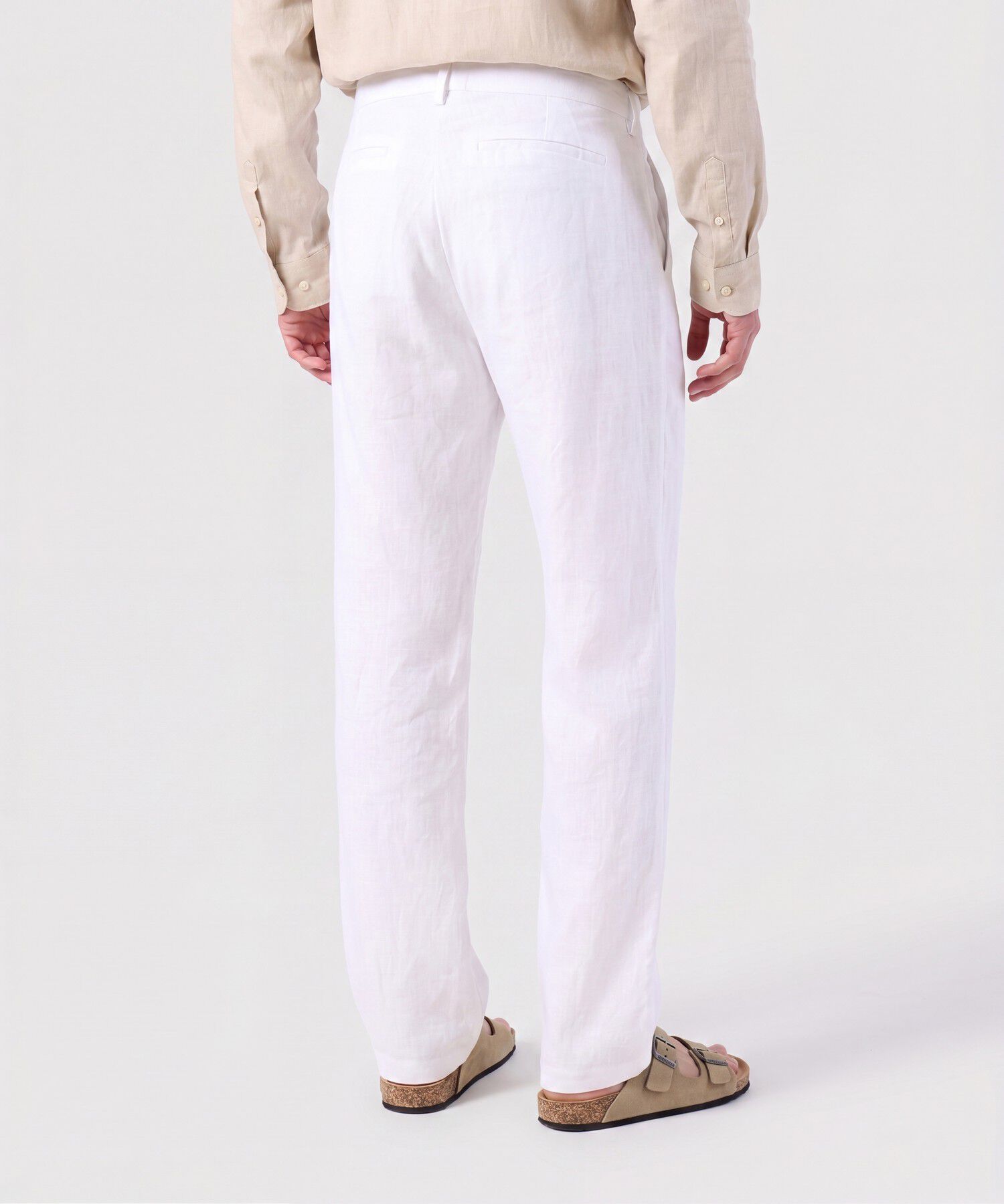 Pantal&oacute;n Unicolor Regular Fit Para Hombre