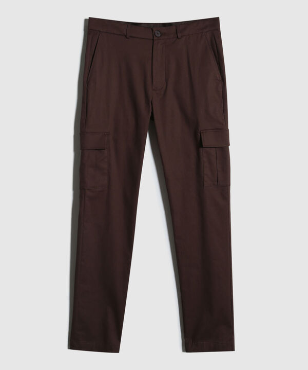 Pantalón Cargo Con Fuelle