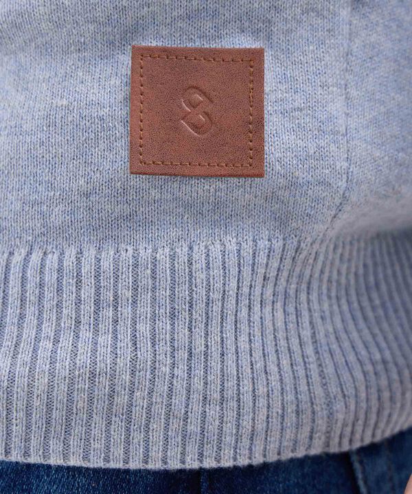 Saco Tejido Cuello Redondo