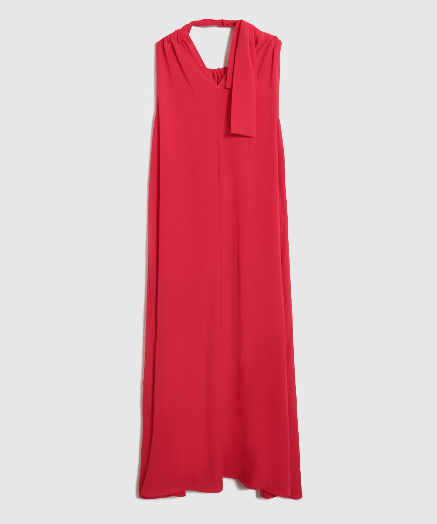 Vestido Largo Cuello Halter Para Mujer