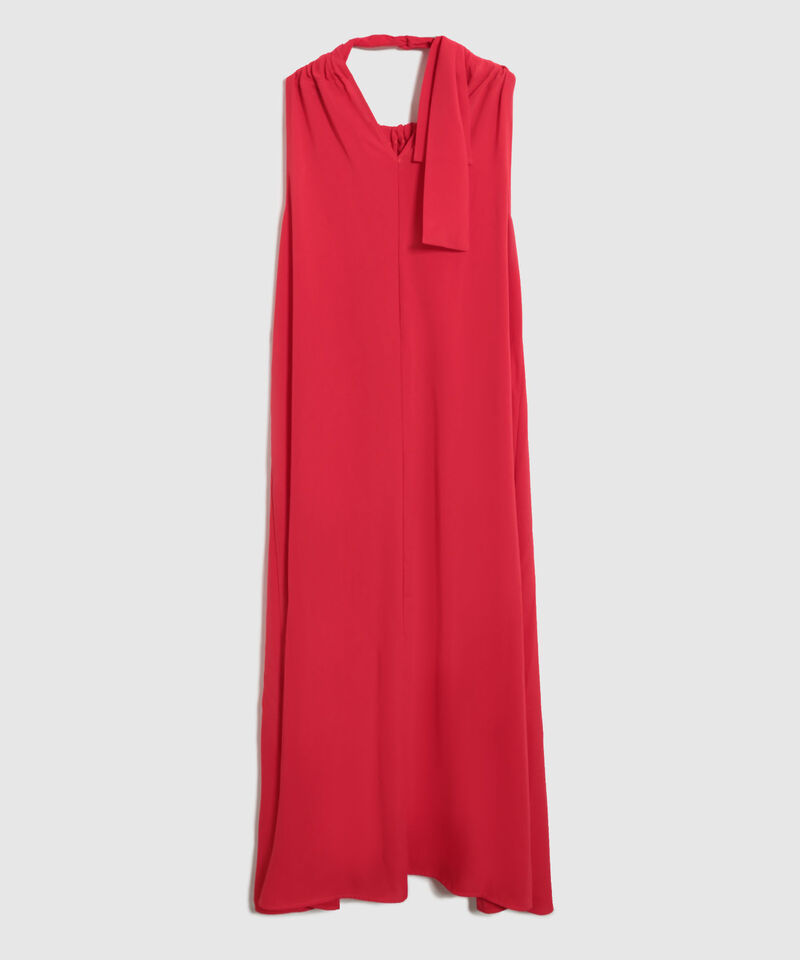 Vestido Largo Cuello Halter Para Mujer