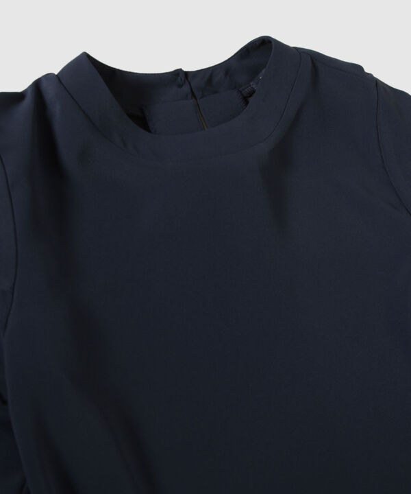 Blusa Manga Corta Unicolor