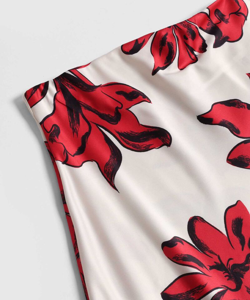 Falda Maxi de Corte Sesgado para Mujer