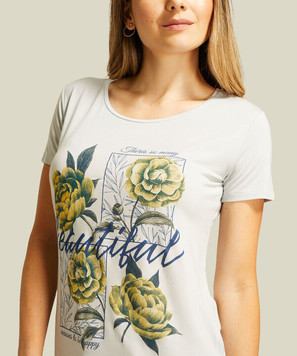 Camiseta Estampada Manga Corta
