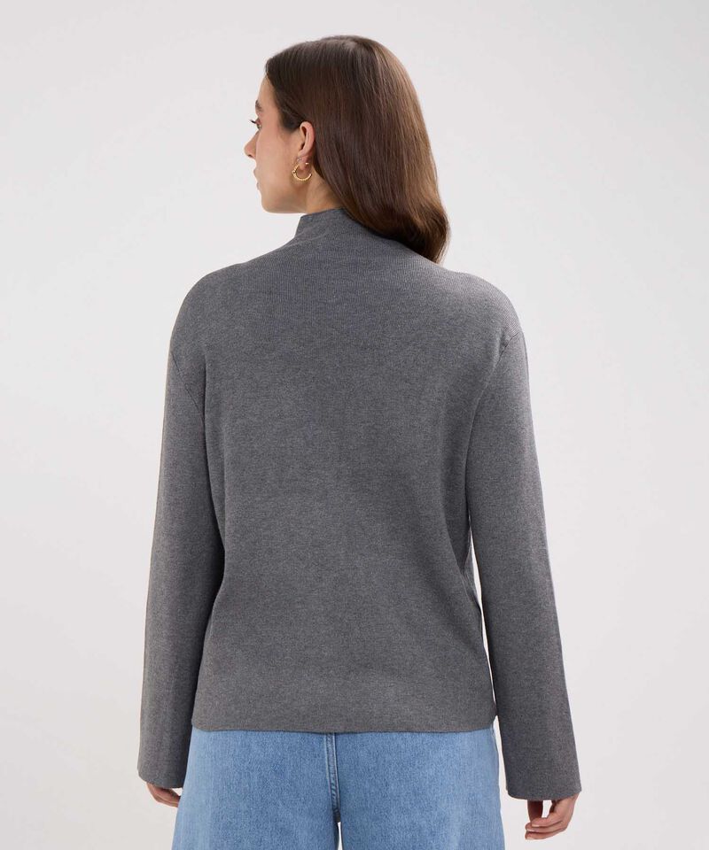 Saco Tejido Cuello Alto