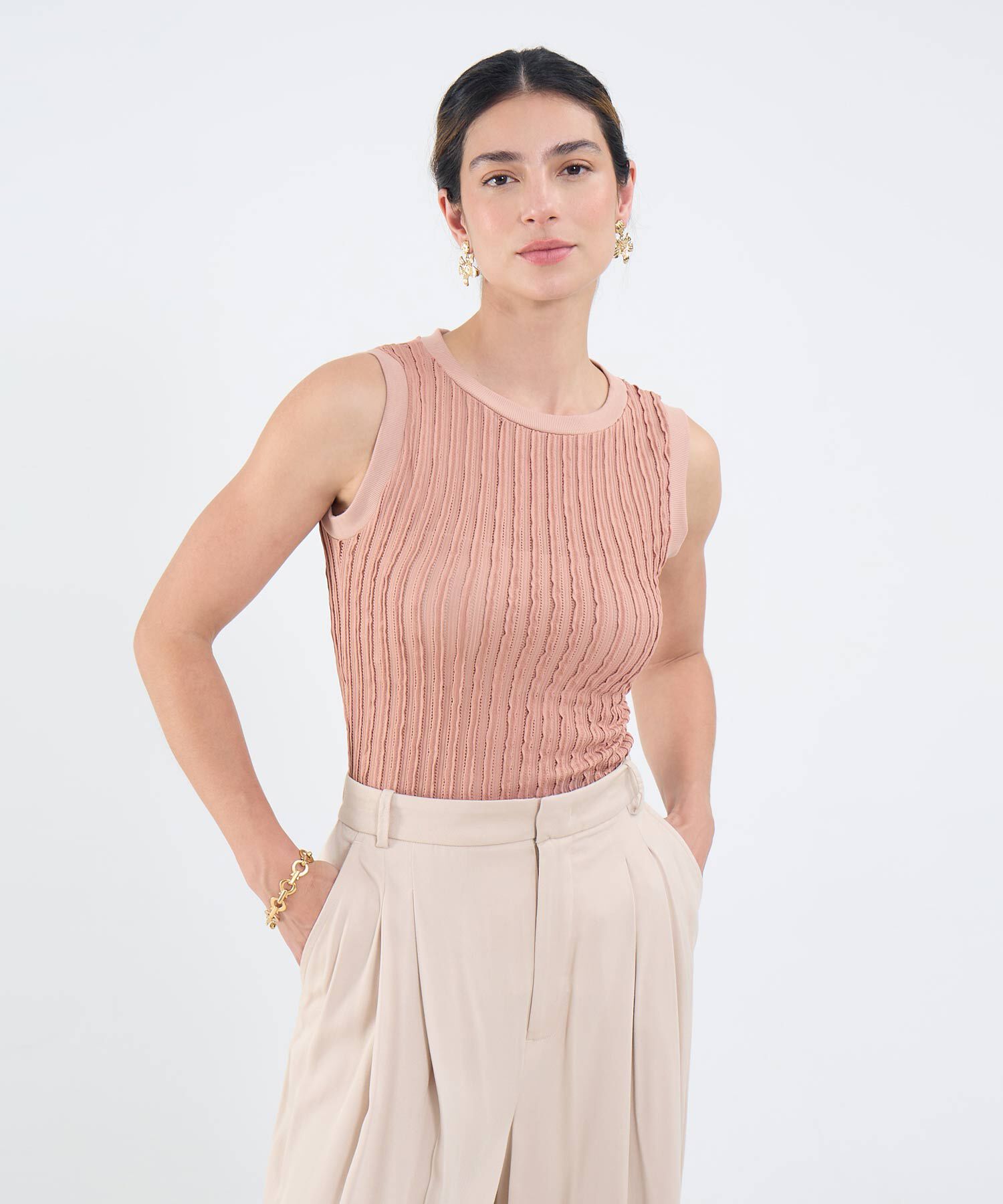 Camiseta Texturizada