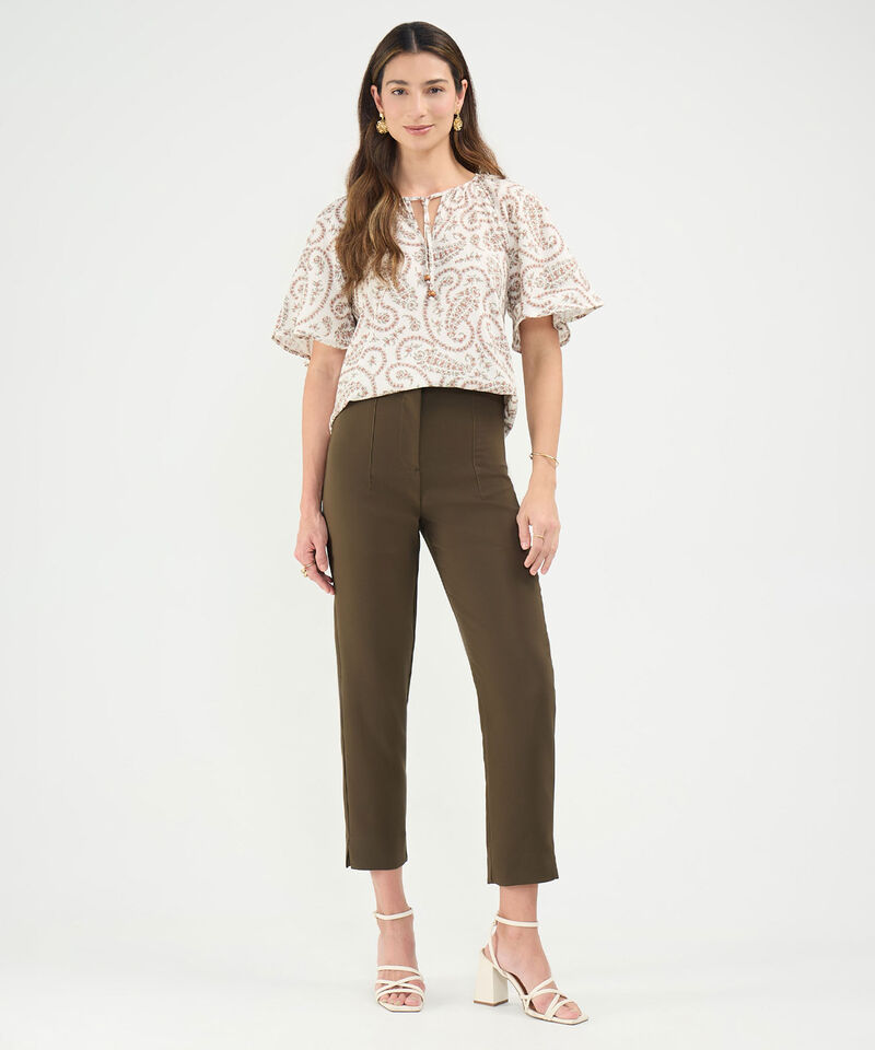 Pantalón Formal Tiro Alto