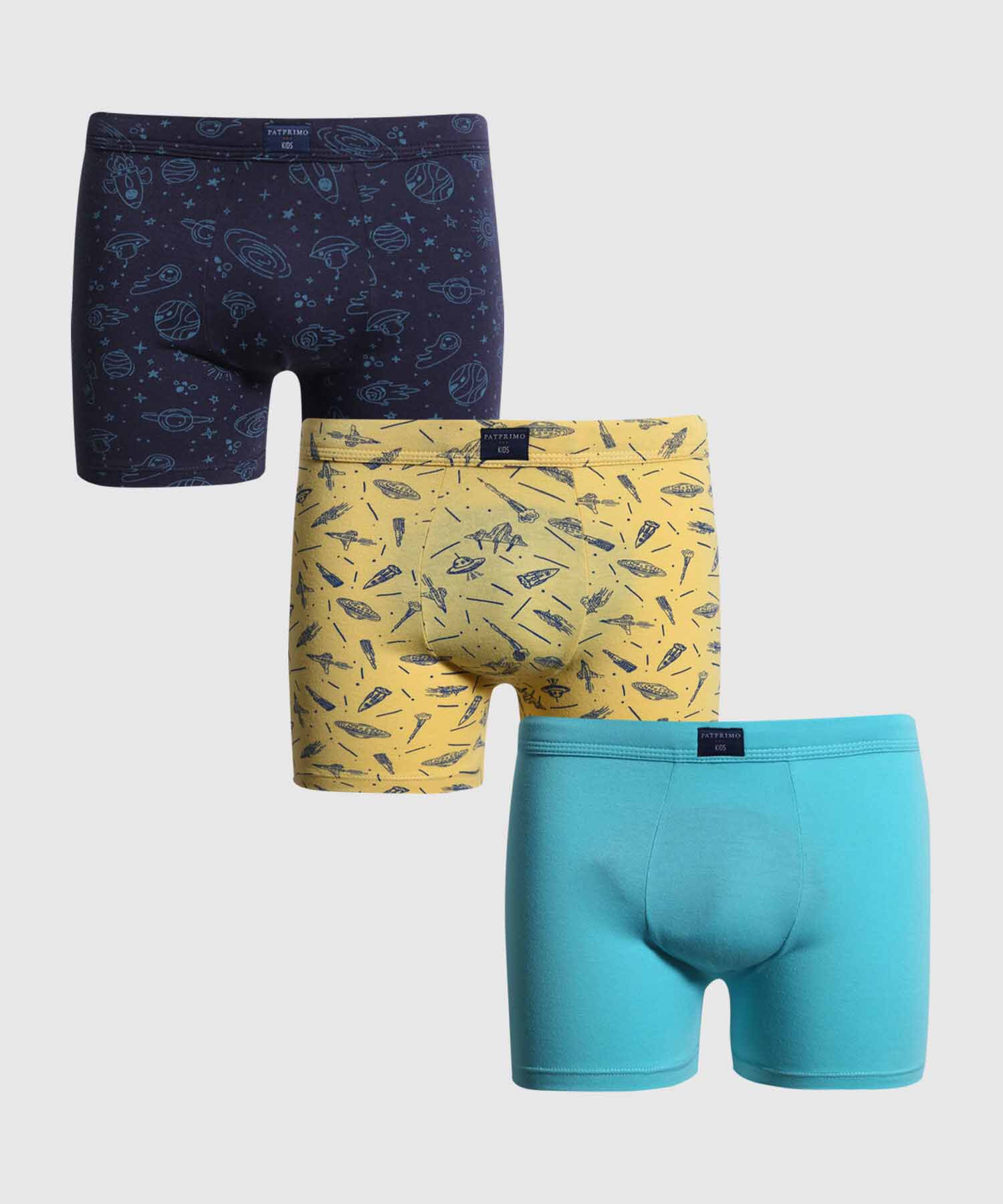 Pantaloncillo Pack X3 Boxer Medio En Algodón