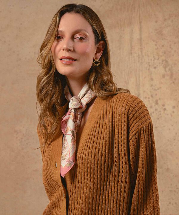 Pañoleta Estampada Para Mujer