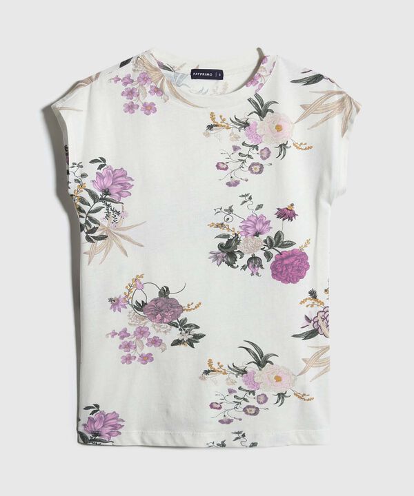 Camiseta Estampada Manga Corrida