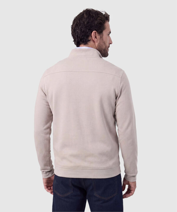 Buzo con Cuello de Botones para Hombre